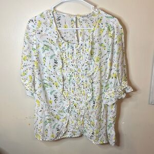 Floral Print Women's Top